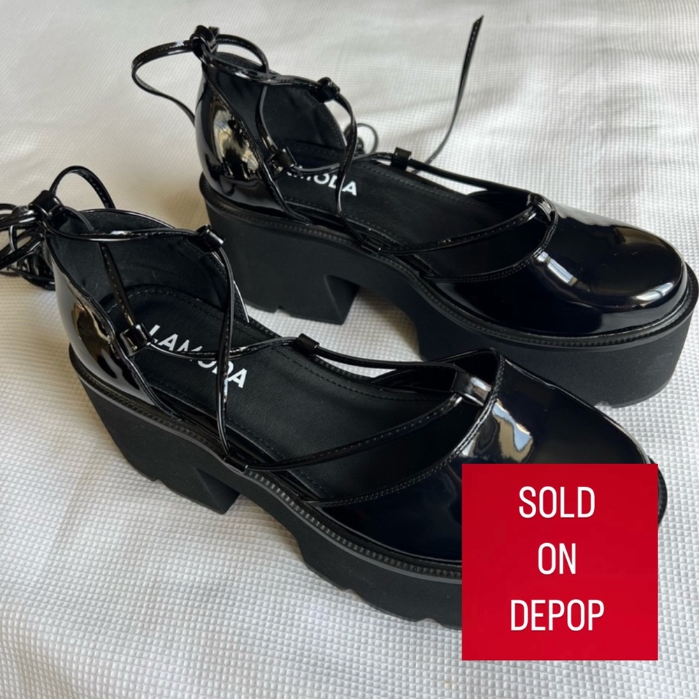 LAMODA Pop Up Chunky Platform Sandals - Picture 1 of 11